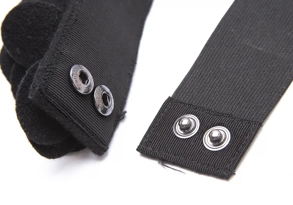 ミュベールMUVEIL フラワーコサージュゴムベルト 黒F K-104417_004