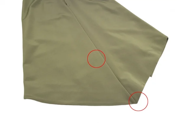 ロキトLOKITHO コード刺繍ストラップジャンパースカート オリーブ2 K-104421_015