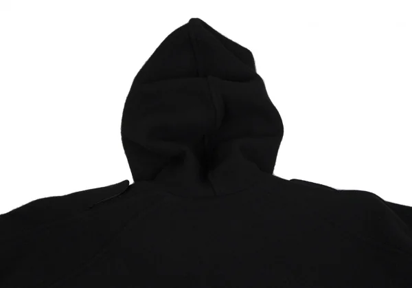 ミュラーオブヨシオクボmuller of yoshiokubo パイピングラインフレアシルエットハーフコート 黒36 K-104427_014