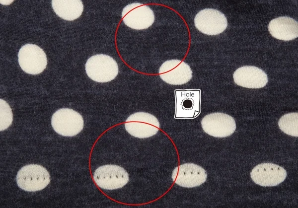 トリココムデギャルソンtricot COMME des GARCONS フロントマルチパターンラウンドカラーカーディガン 白黒紺S位 K-104436_009