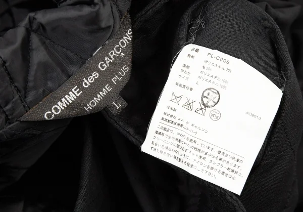 COMME des GARCONS HOMME PLUS Quilting Duffle Coat K-104497_020