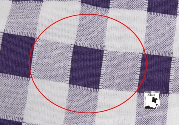 トリココムデギャルソンtricot COMME des GARCONS コットン製品洗い加工ブロックチェックフレアスカート 紫白S位 K-104507_010