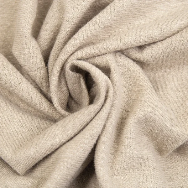 ヨーガンレール ババグーリJURGEN LEHL Babaghuri 胸ポケットB刺繍ネップ襟カットソー ベージュM K-104520_014