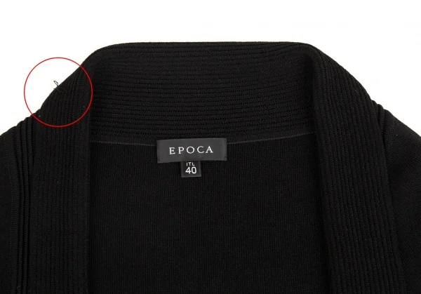 EPOCA Rib Switching Button-less Bolero Cardigan K-104591_004