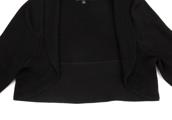 EPOCA Rib Switching Button-less Bolero Cardigan K-104591_009