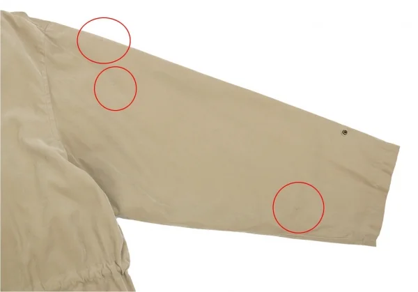 クリスチャンディオールムッシュChristian Dior ONSIEUR ウエストドローコードビッグポケット裏ボアフードジャケットコート ベージュM K-104593_005