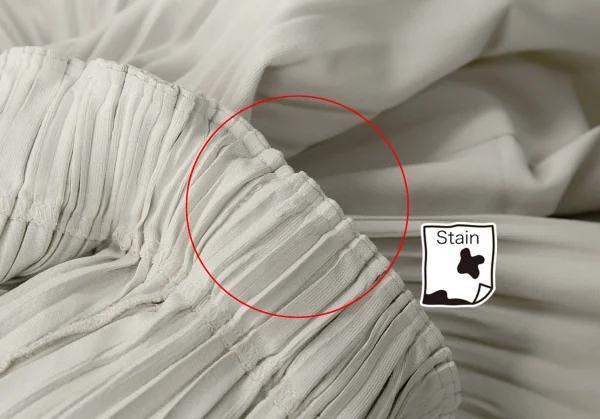 プリーツプリーズPLEATS PLEASE 消しプリーツタック袴パンツ グレー2 K-104615_009