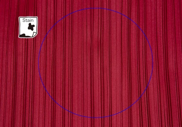 プリーツプリーズPLEATS PLEASE プリーツラップワイドパンツ 赤3 K-104616_011