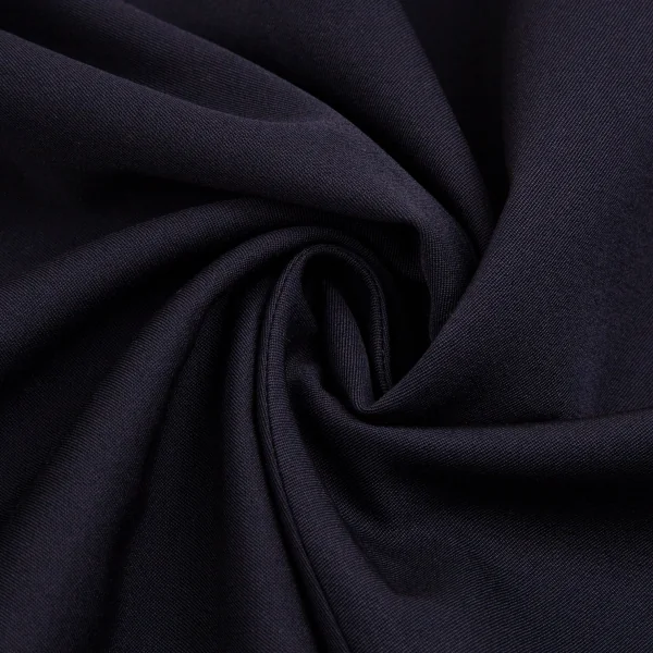 コムデギャルソンCOMME des GARCONSウール台形ロングスカート 紺M K-104628_011