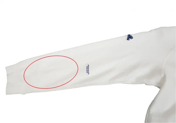 マドモアゼルノンノンMademoiselle NON NON コットンロゴワッペンジップアップパーカー 白38M K-104704_006