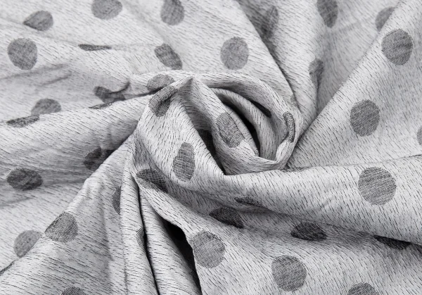 イッセイミヤケ ミーISSEY MIYAKE me ドットノースリーブチュニックワンピース グレーF K-104711_010