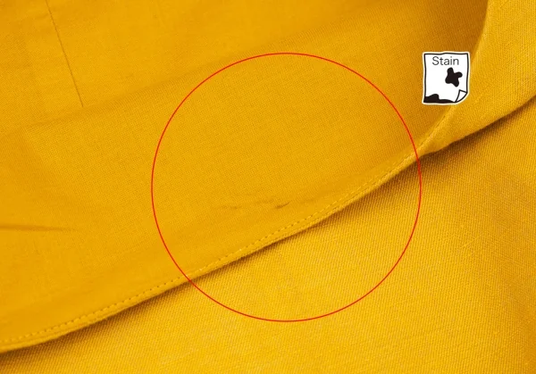 マックスマーラ ウィークエンドMAX MARA WEEKEND ウエストギャザー切替ノースリーブワンピース 黄M位 K-104741_006