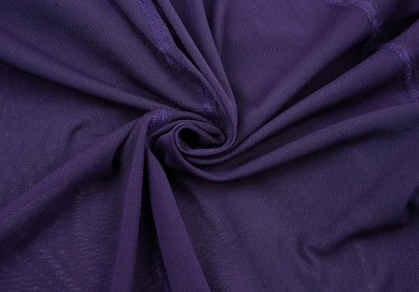 ジャンポールゴルチエ ファムJean Paul GAULTIER FEMME パワーネットロングカーディガン 紫40 K-104754_016