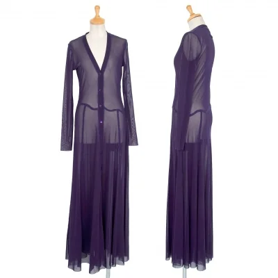 ジャンポールゴルチエ ファムJean Paul GAULTIER FEMME パワーネットロングカーディガン