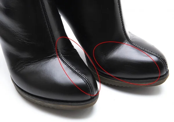 ドクターマーチンDr Martens ベルテッドバックジップピンヒール 黒UK4(23) K-104779_011