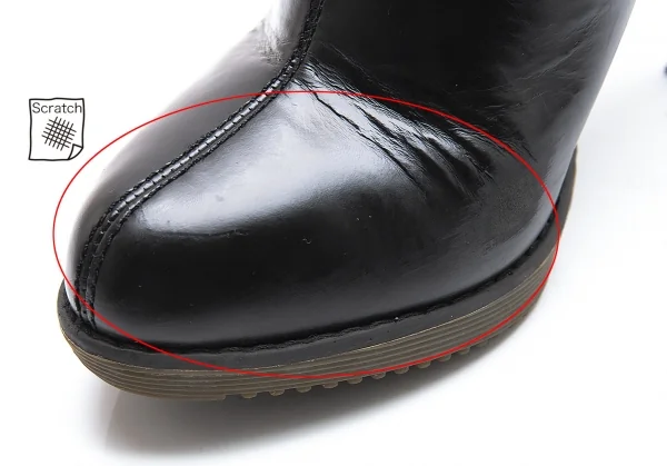 ドクターマーチンDr Martens ベルテッドバックジップピンヒール 黒UK4(23) K-104779_012