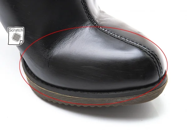 ドクターマーチンDr Martens ベルテッドバックジップピンヒール 黒UK4(23) K-104779_013