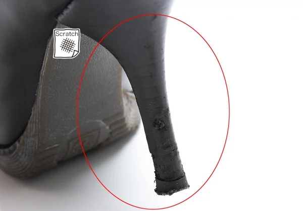 ドクターマーチンDr Martens ベルテッドバックジップピンヒール 黒UK4(23) K-104779_005