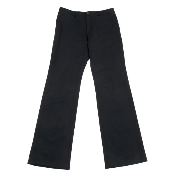 ジャンポールゴルチエ オムJean Paul GAULTIER HOMME ナイロンストレッチストレートパンツ 紺48 K-104790_001