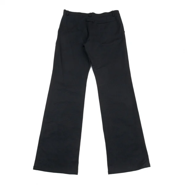 ジャンポールゴルチエ オムJean Paul GAULTIER HOMME ナイロンストレッチストレートパンツ 紺48 K-104790_008
