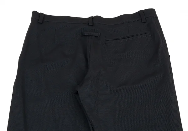 ジャンポールゴルチエ オムJean Paul GAULTIER HOMME ナイロンストレッチストレートパンツ 紺48 K-104790_009