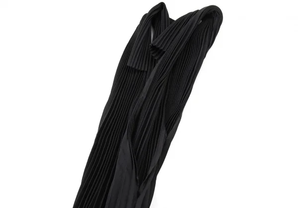 ジュンヤワタナベ コムデギャルソンJUNYA WATANABE COMME des GARCONS ウールねじれデザインVネックノースリーブワンピース 黒S K-104850_005