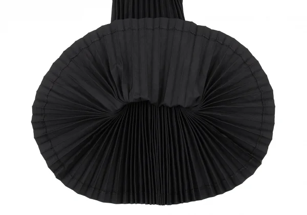 ジュンヤワタナベ コムデギャルソンJUNYA WATANABE COMME des GARCONS ウールねじれデザインVネックノースリーブワンピース 黒S K-104850_007