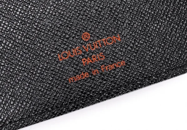 ルイヴィトンLouis Vuitton アジェンダMM エピレザー手帳カバー 黒 K-104875_017