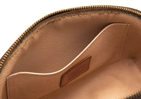 ルイヴィトンLouis Vuitton モノグラムコスメポーチ 茶 K-104876_010