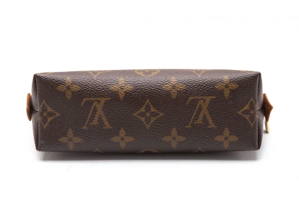 ルイヴィトンLouis Vuitton モノグラムコスメポーチ 茶 K-104876_006