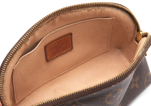 ルイヴィトンLouis Vuitton モノグラムコスメポーチ 茶 K-104876_007