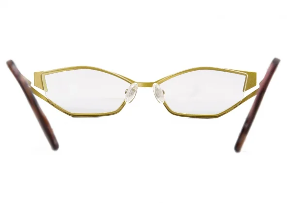 トラクションTRACTION FESTINA ROUGANIS カラーフレーム眼鏡 エンジゴールド51□11 140 K-104892_004