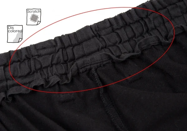 サイトs'yte グレンチェック生地貼り付けバルーンパンツ 黒3 K-104922_007