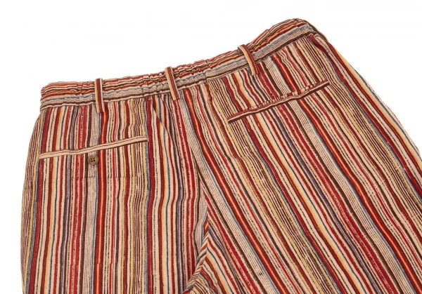 s'yte Multi Striped Wrap Design Cotton Pants K-104925_013