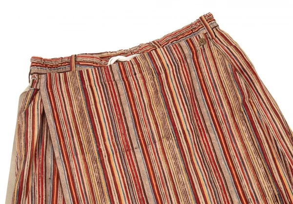 s'yte Multi Striped Wrap Design Cotton Pants K-104925_002
