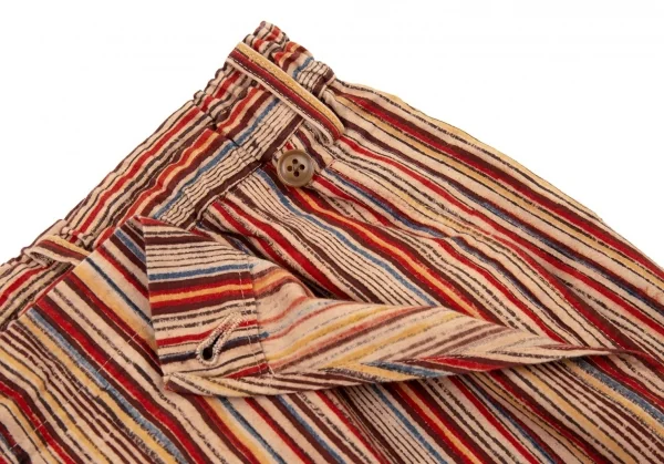 s'yte Multi Striped Wrap Design Cotton Pants K-104925_004