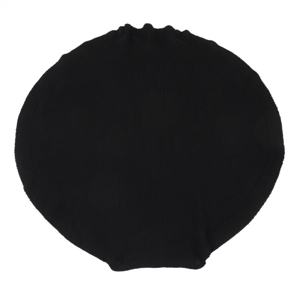 コムデギャルソンCOMME des GARCONSサークルシルエットリブニットスカート 黒M K-105018_003