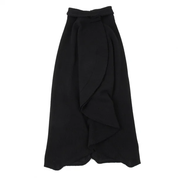 コムデギャルソンCOMME des GARCONSサークルシルエットリブニットスカート 黒M K-105018_004