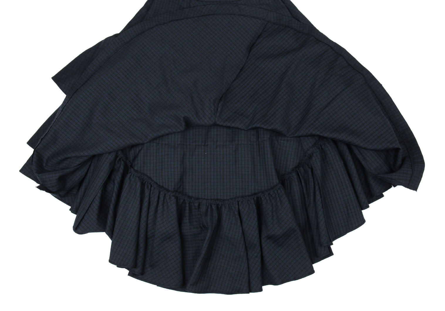 【正規品直輸入】 コムデギャルソンCOMME des GARCONSチェックティアードプリーツ スカート