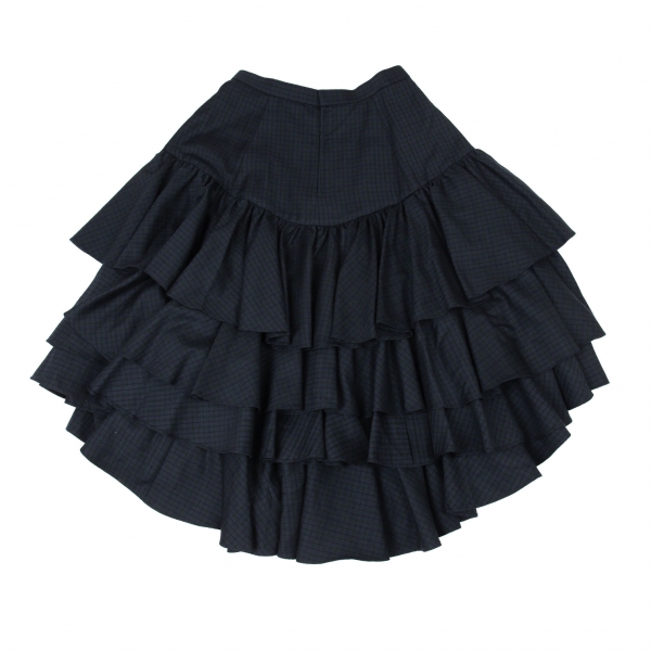 コムデギャルソンCOMME des GARCONSチェックティアードプリーツ