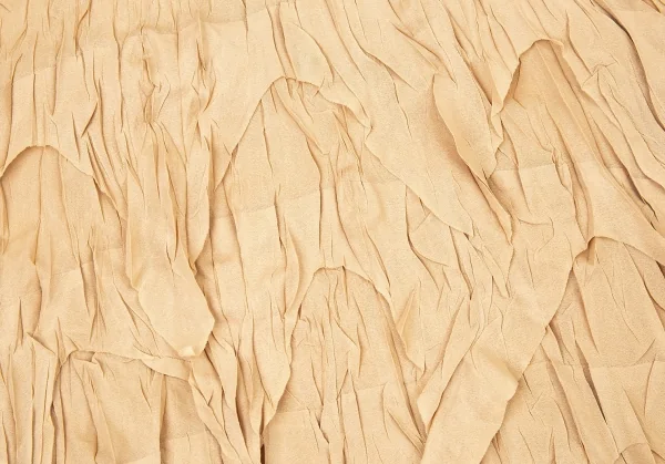 プリーツプリーズPLEATS PLEASE カッティングフリンジシースルードルマンカットソー ベージュ3 K-105052_009