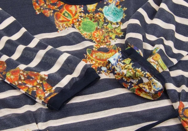 Jean Paul GAULTIER SOLEIL Printed Strap Design Tunic K-105088_013