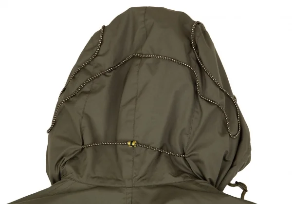 イッセイミヤケISSEY MIYAKE ループデザインポリモッズコート カーキ2 K-105093_015