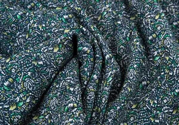 ズッカzucca ボタニカルキュロットパンツ 緑M K-105108_010