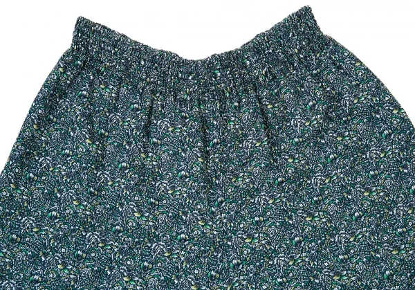 ズッカzucca ボタニカルキュロットパンツ 緑M K-105108_002