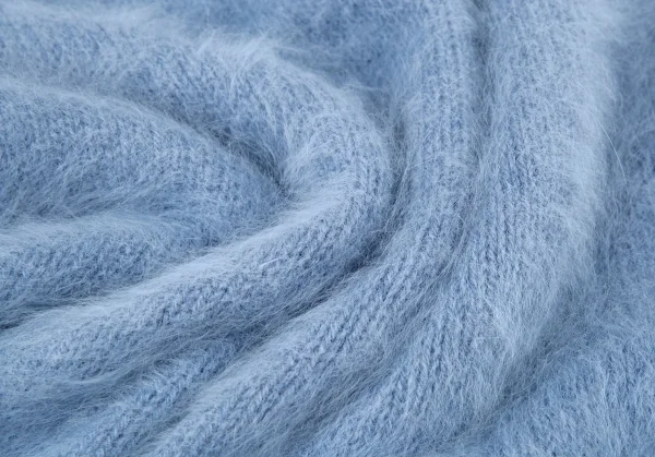 ロベルトコリーナ ROBERTO COLLINA アンゴラ混ニットセーター スカイブルーXS K-105113_010