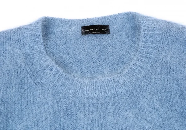 ロベルトコリーナ ROBERTO COLLINA アンゴラ混ニットセーター スカイブルーXS K-105113_004