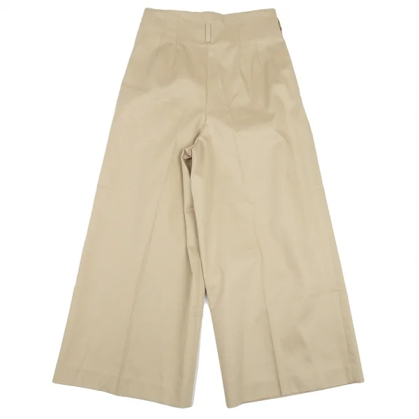 アバハウスドゥヴィネットAbahouse Devinette タックデザインワイドチノパンツ ベージュ2 K-105182_008