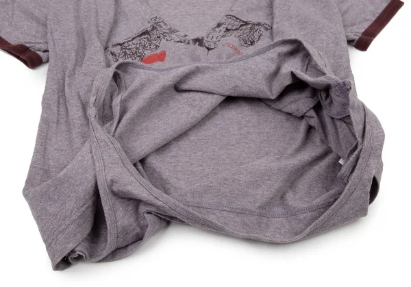 トーガ アーカイブスTOGA ARCHIVES タンクトップドッキングリンガーTシャツ 紫M K-105189_008