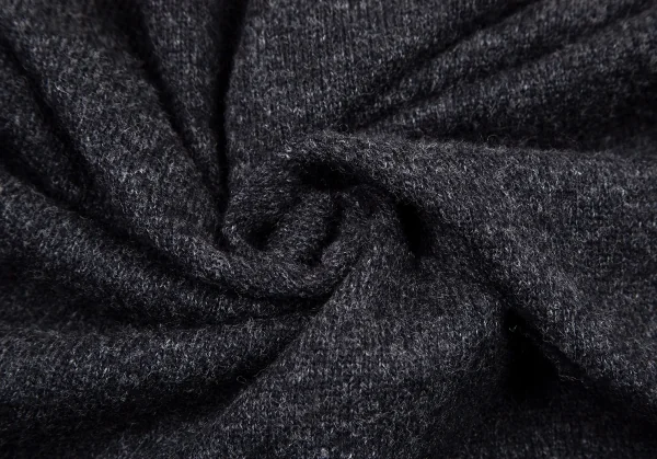 コムデギャルソン オムプリュスCOMME des GARCONS HOMME PLUS ウールナイロンビッグボタンカーディガン チャコールM位 K-105196_009